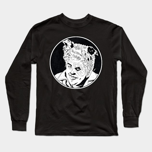 BARF - Spaceballs (Circle Black and White) Long Sleeve T-Shirt by Famous Weirdos